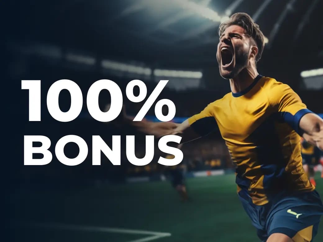 Bonus de bienvenue Sportsbook 100%